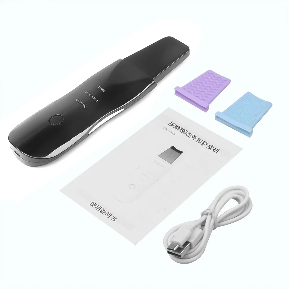 Ultrasonic Facial Skin Scrubber