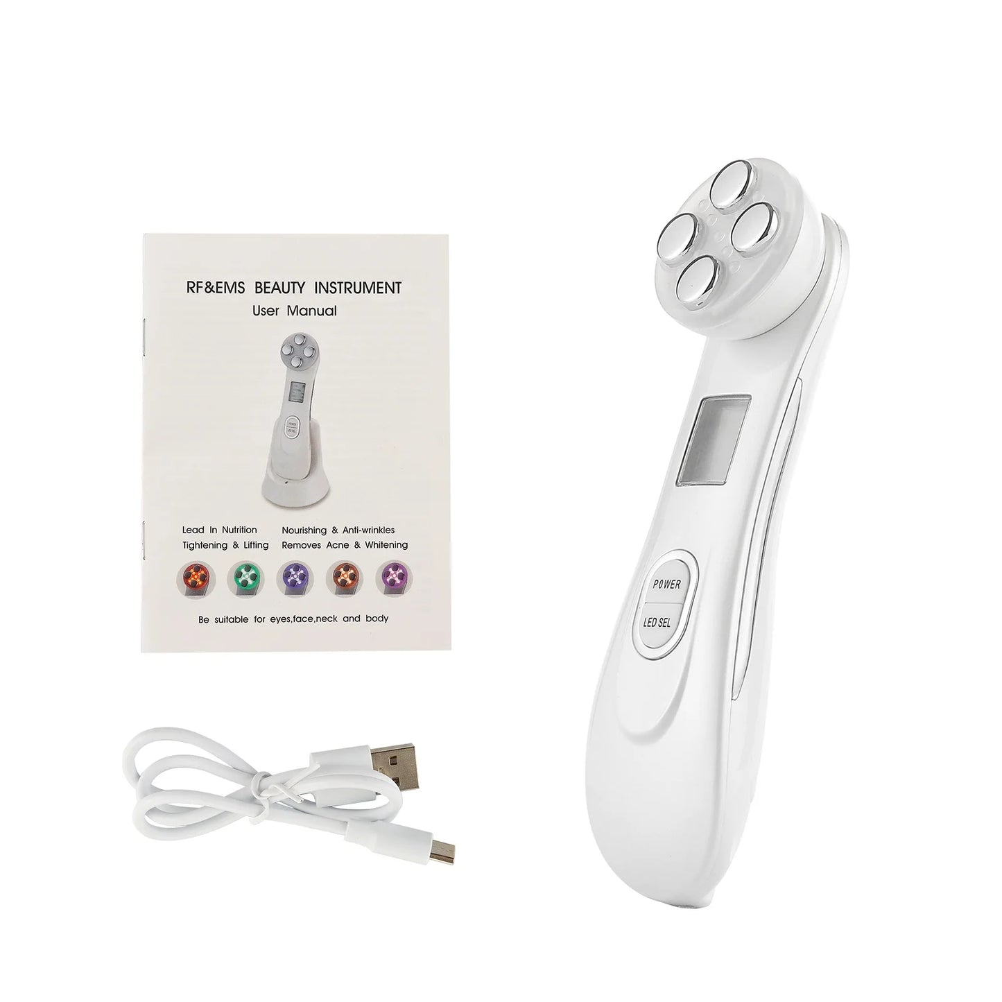 5-in-1 RF & EMS LED Photon Beauty Device
