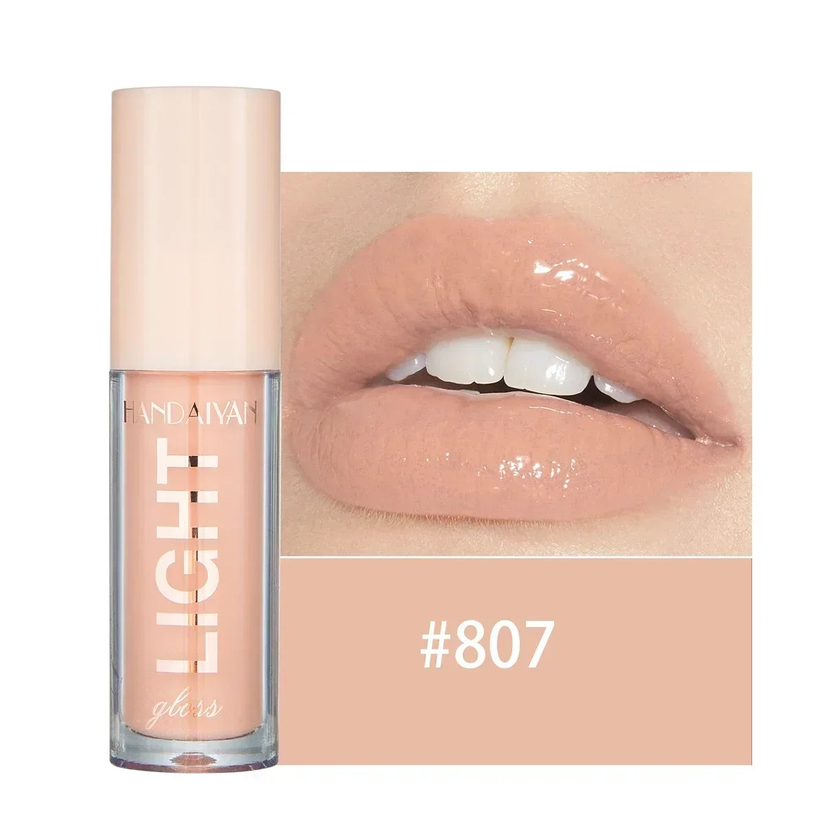 12-Color Mirror Pearl Lip Gloss