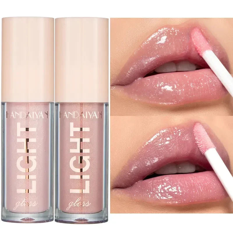 12-Color Mirror Pearl Lip Gloss