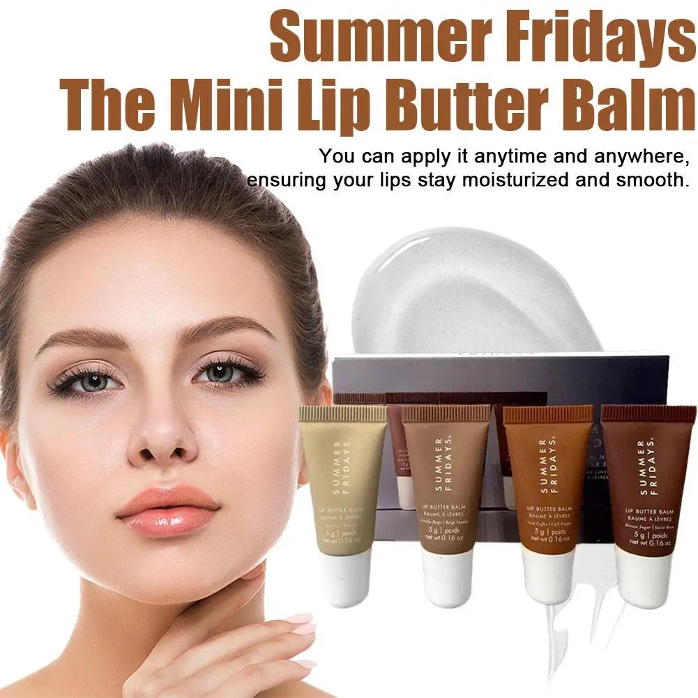 Vanilla Beige Lip Balm Mini Set