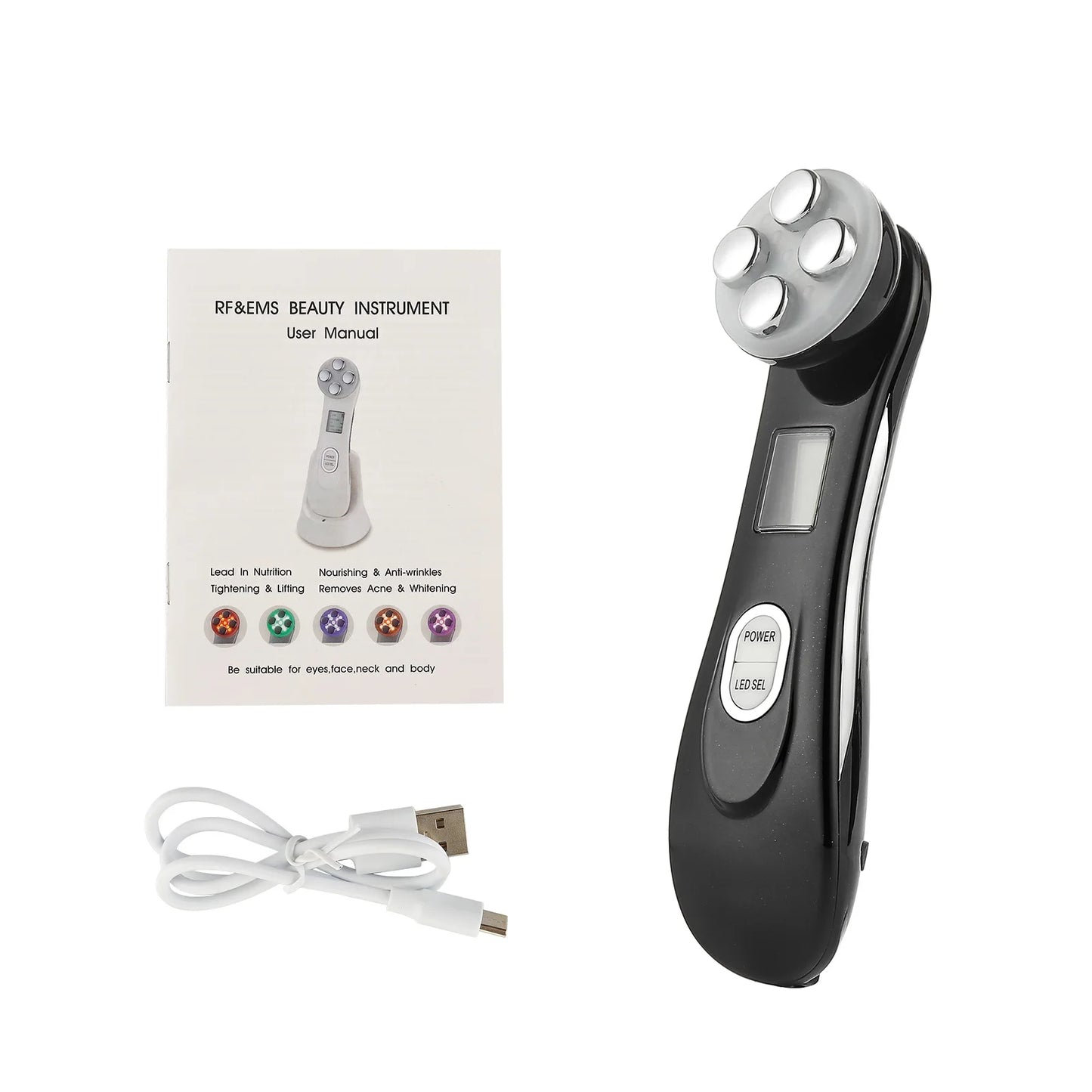 5-in-1 RF & EMS LED Photon Beauty Device
