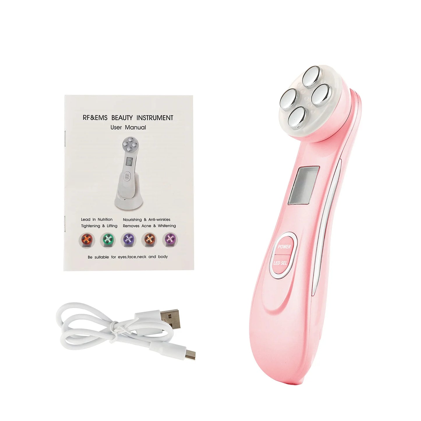 5-in-1 RF & EMS LED Photon Beauty Device