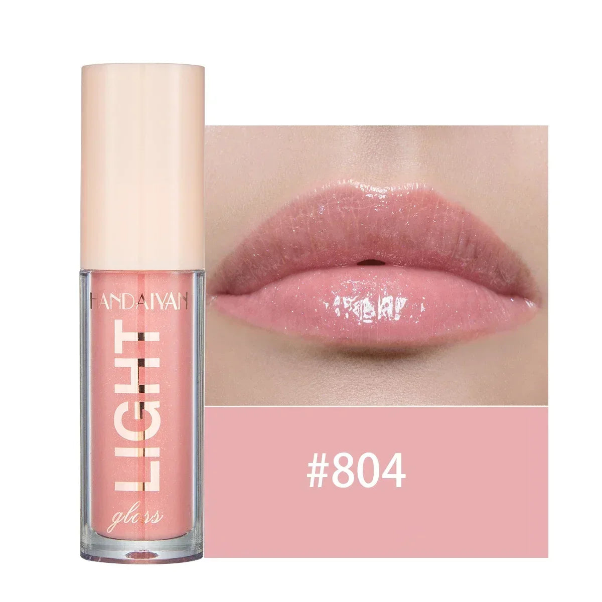 12-Color Mirror Pearl Lip Gloss