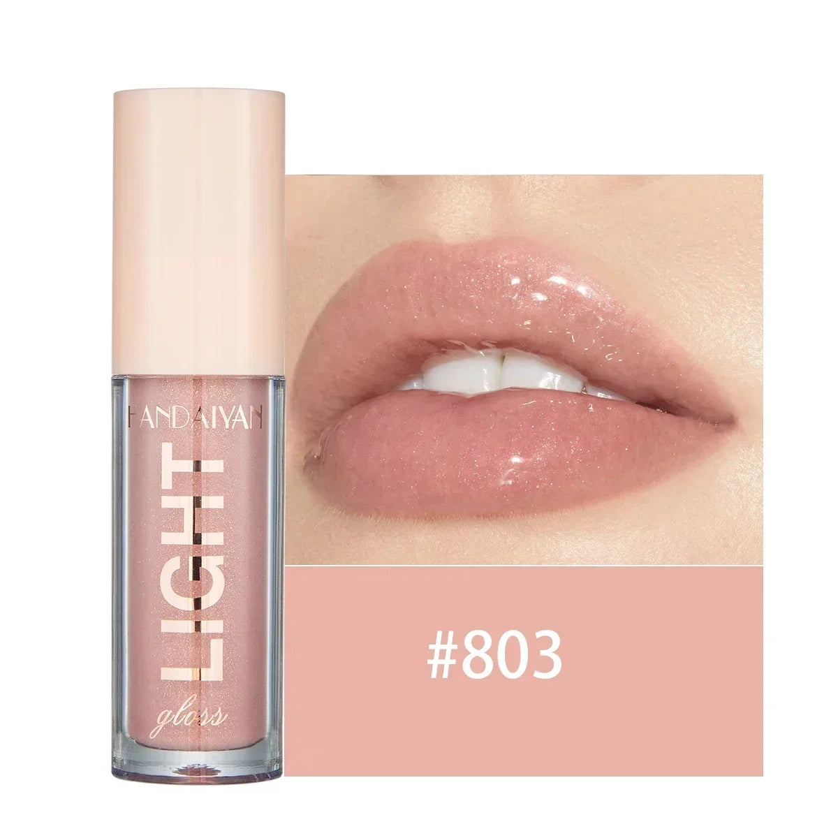 12-Color Mirror Pearl Lip Gloss