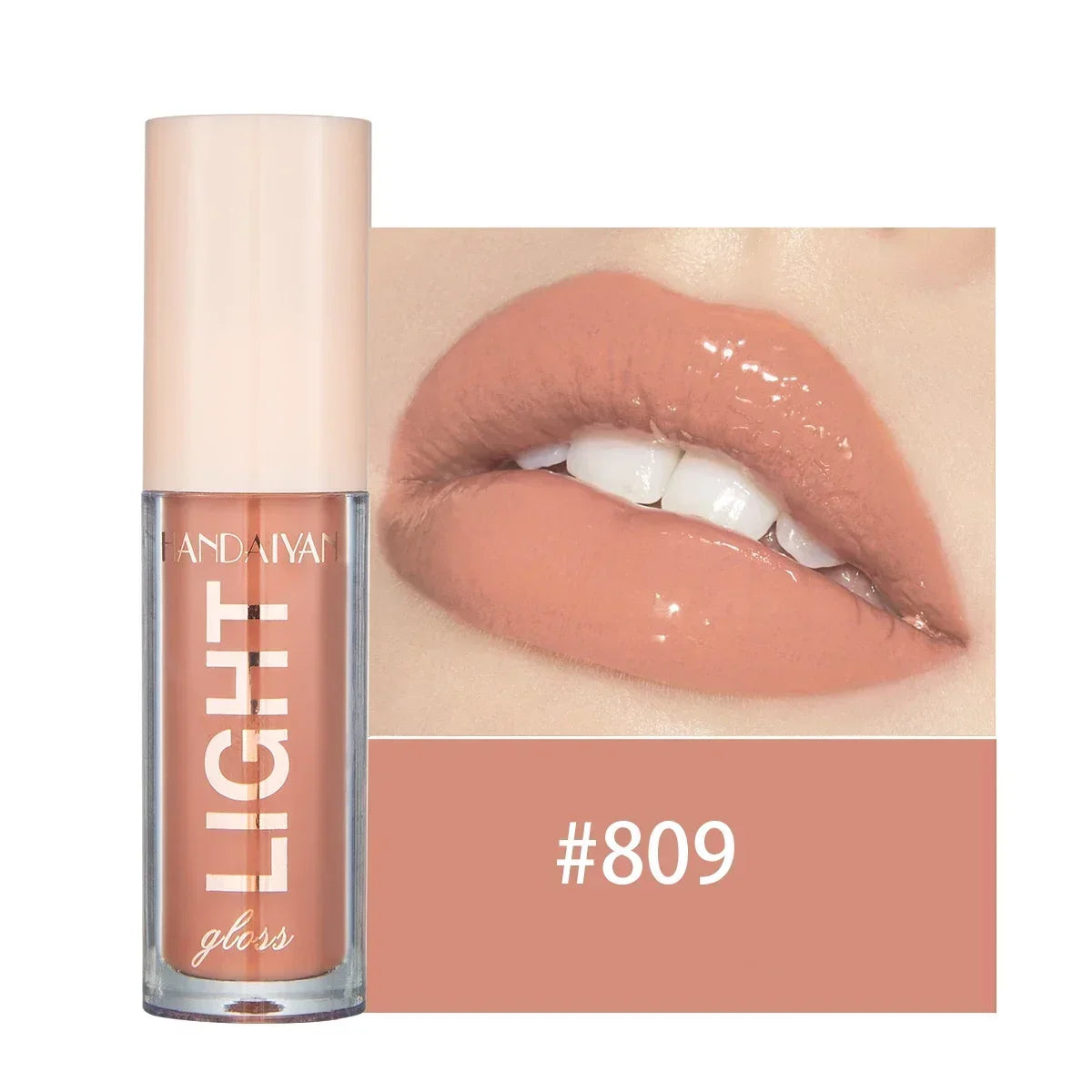 12-Color Mirror Pearl Lip Gloss