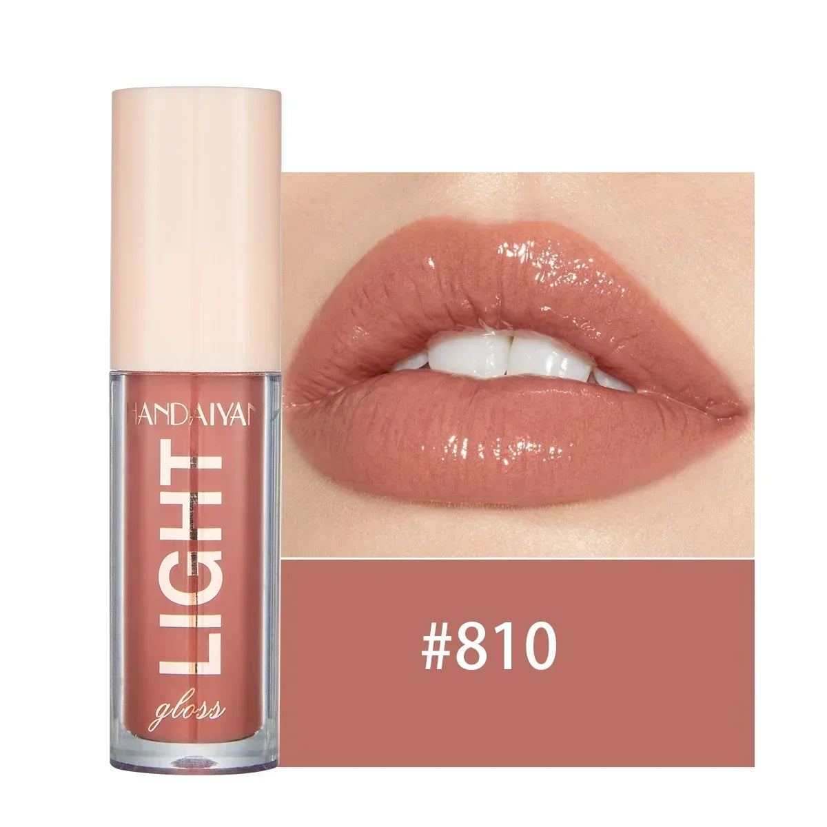 12-Color Mirror Pearl Lip Gloss