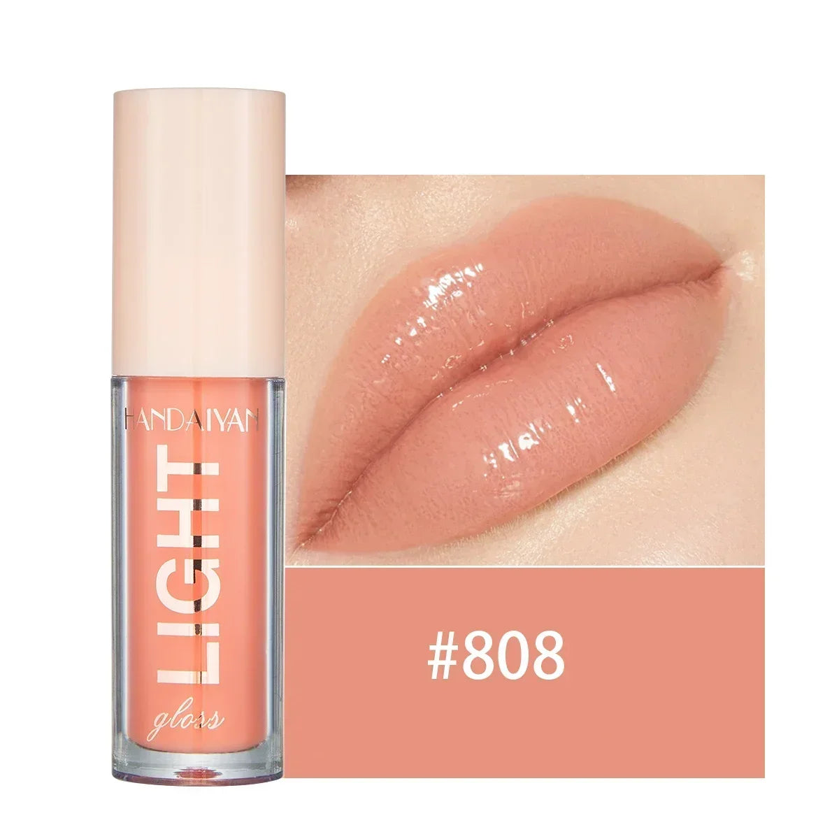 12-Color Mirror Pearl Lip Gloss