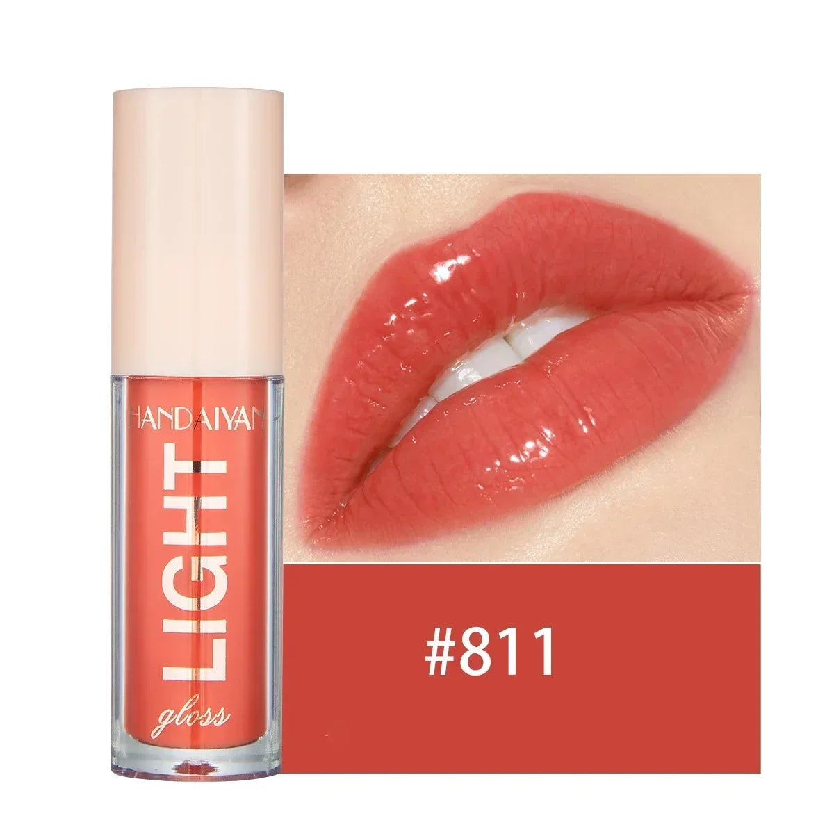 12-Color Mirror Pearl Lip Gloss