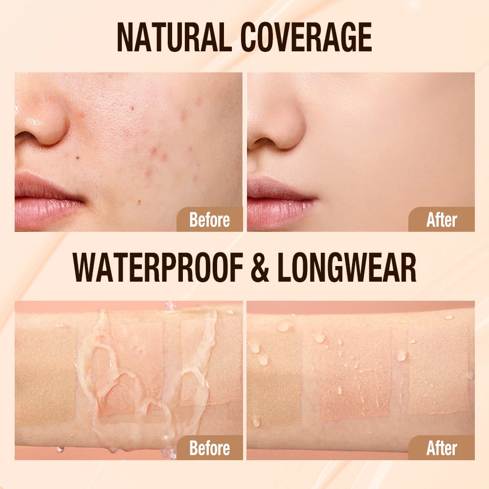 High-Coverage Liquid Foundation
